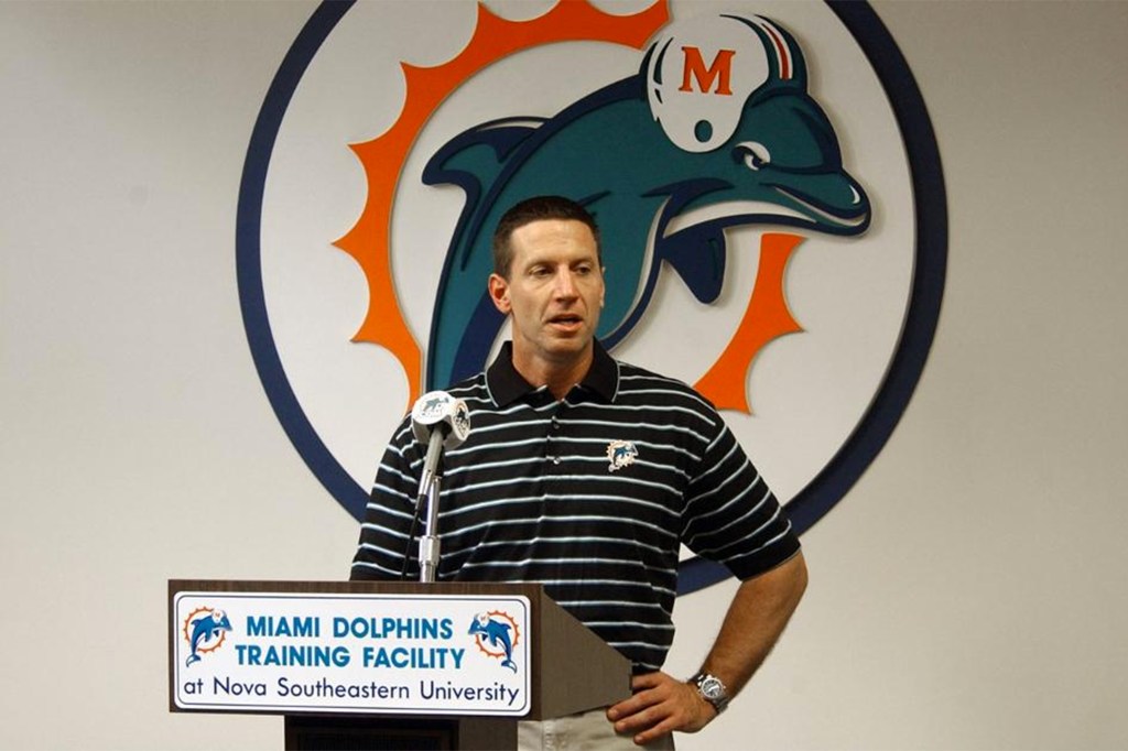Técnico Chris Foerster, do Miami Dolphins - 01/2015