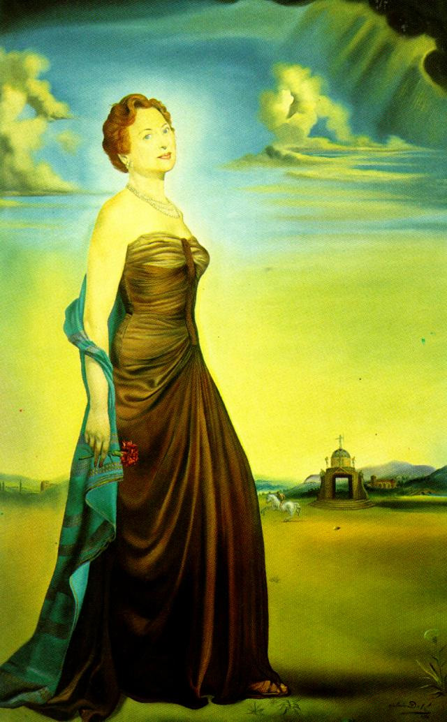 Quadro "Retrato da senhora James Reeves" de Salvador Dalí