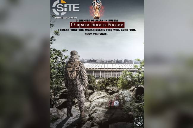Grupo terrorista promete ataque na Copa da Rússia