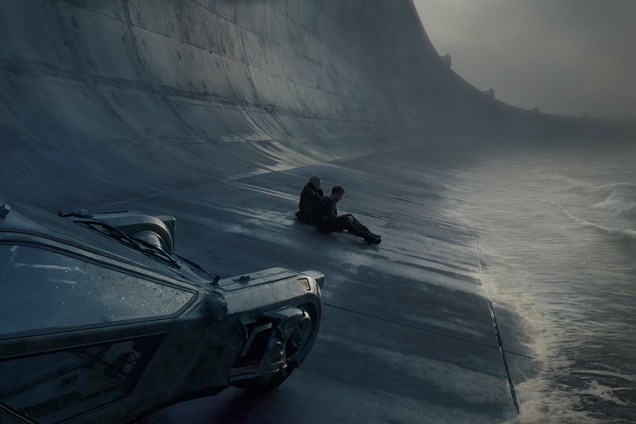 Ryan Gosling e Harrison Ford em 'Blade Runner 2049'