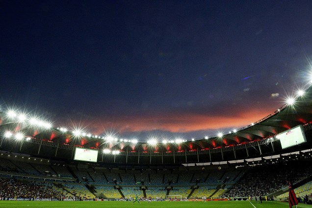 Partida entre Flamengo e Vasco, válida pela 31ª rodada do Campeonato Brasileiro, no estádio do Maracanã, na zona norte do Rio de Janeiro - 28/10/2017