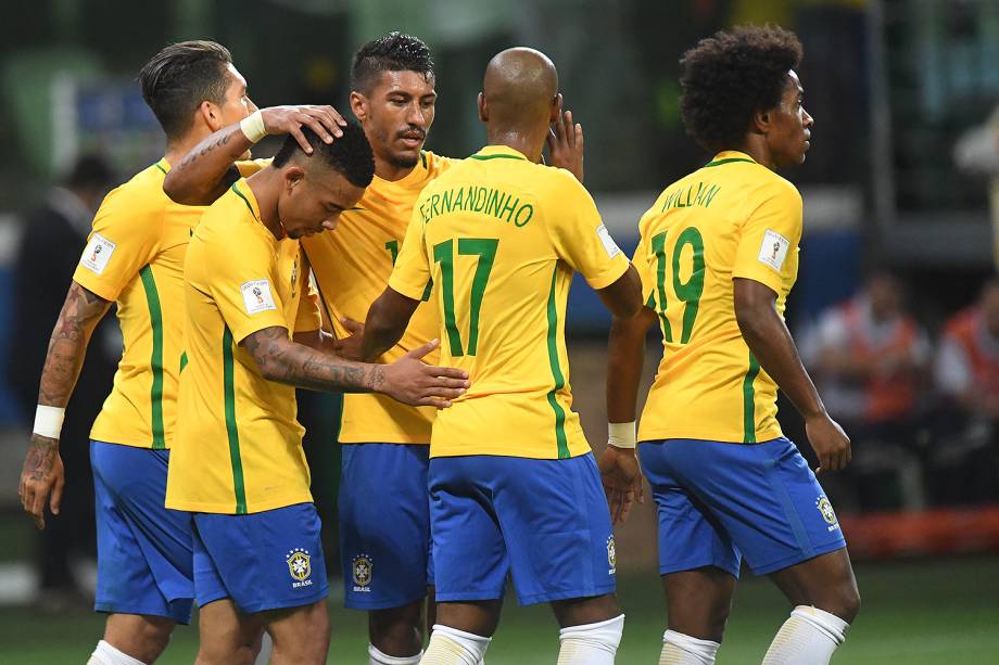 Com dois de Gabriel Jesus, Brasil vence no Allianz Parque e tira Chile da Copa 2018 - 10/10/2017