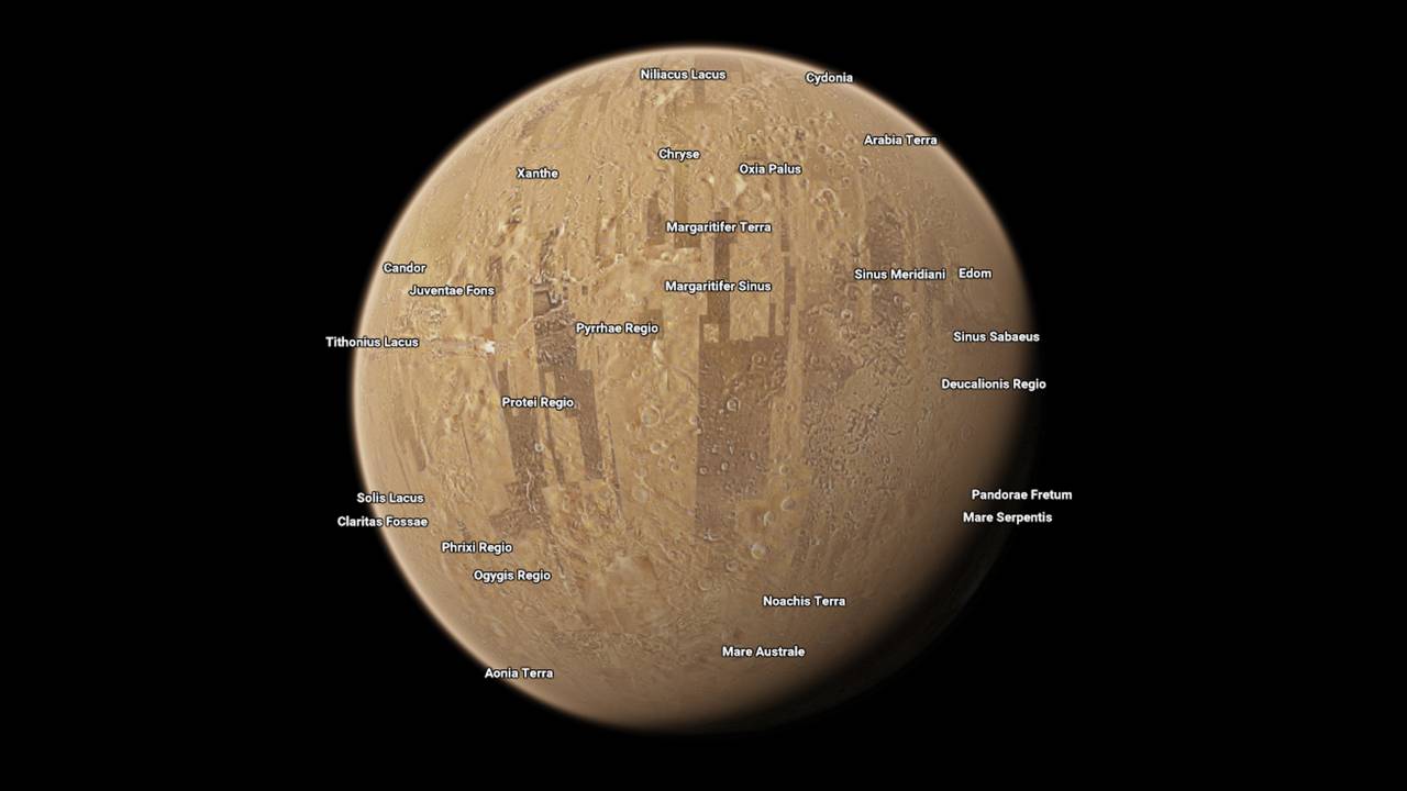 Google lança possibilidade de explorar outros planetas do sistema solar com a navegação do Google Maps