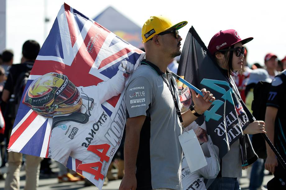 Movimentação para o Grande Prémio do Japão de Fórmula 1, em Suzuka - 08/10/2017