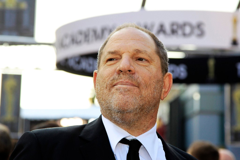 O produtor de filmes e seriados norte-americanos, Harvey Weinstein