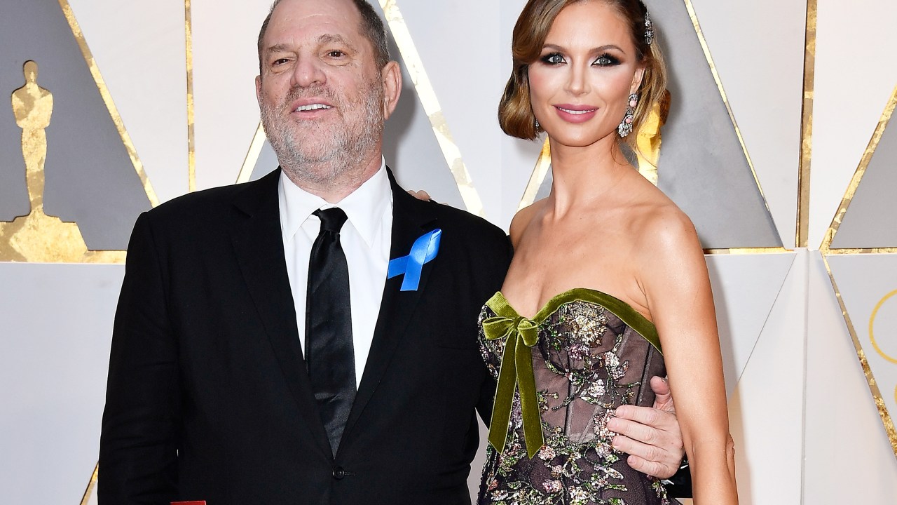 Harvey Weinstein e Georgina Chapman