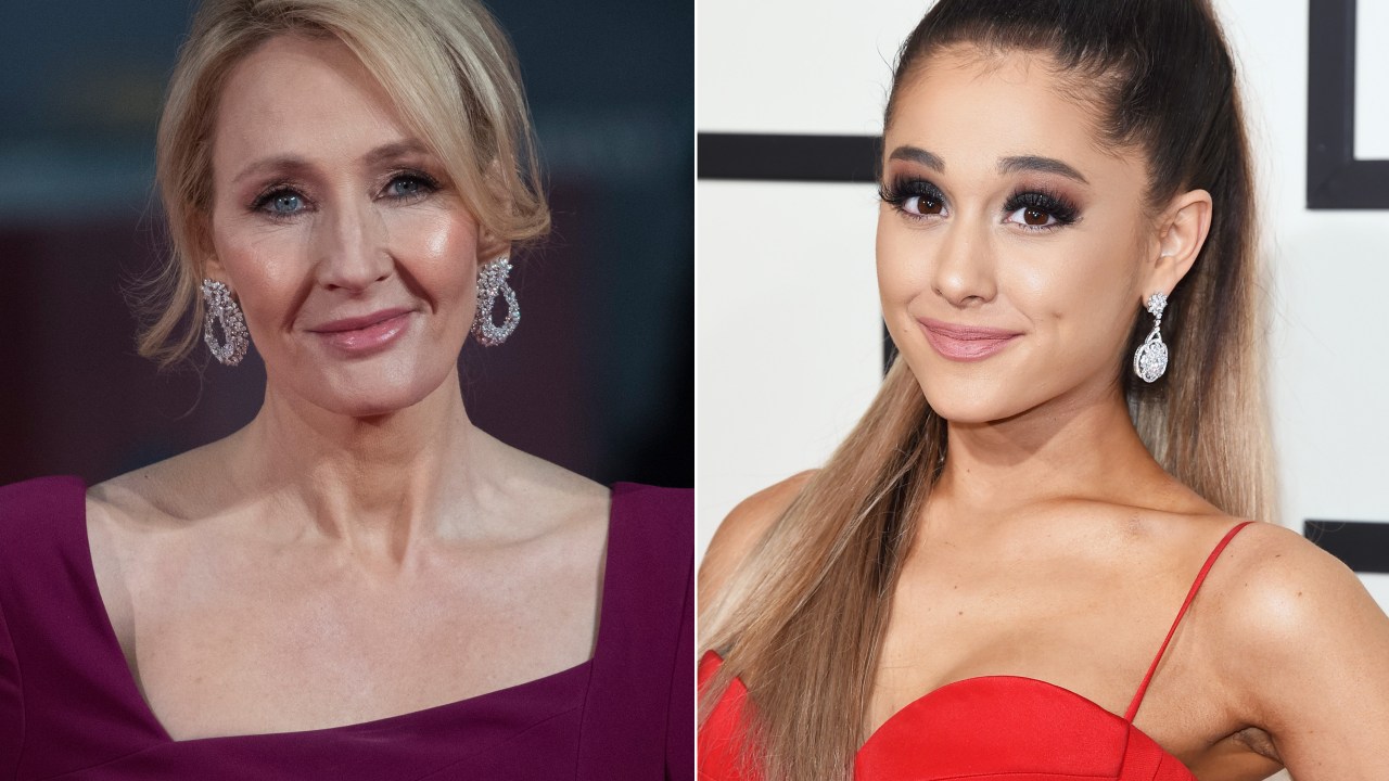 J.K. Rowling e Ariana Grande