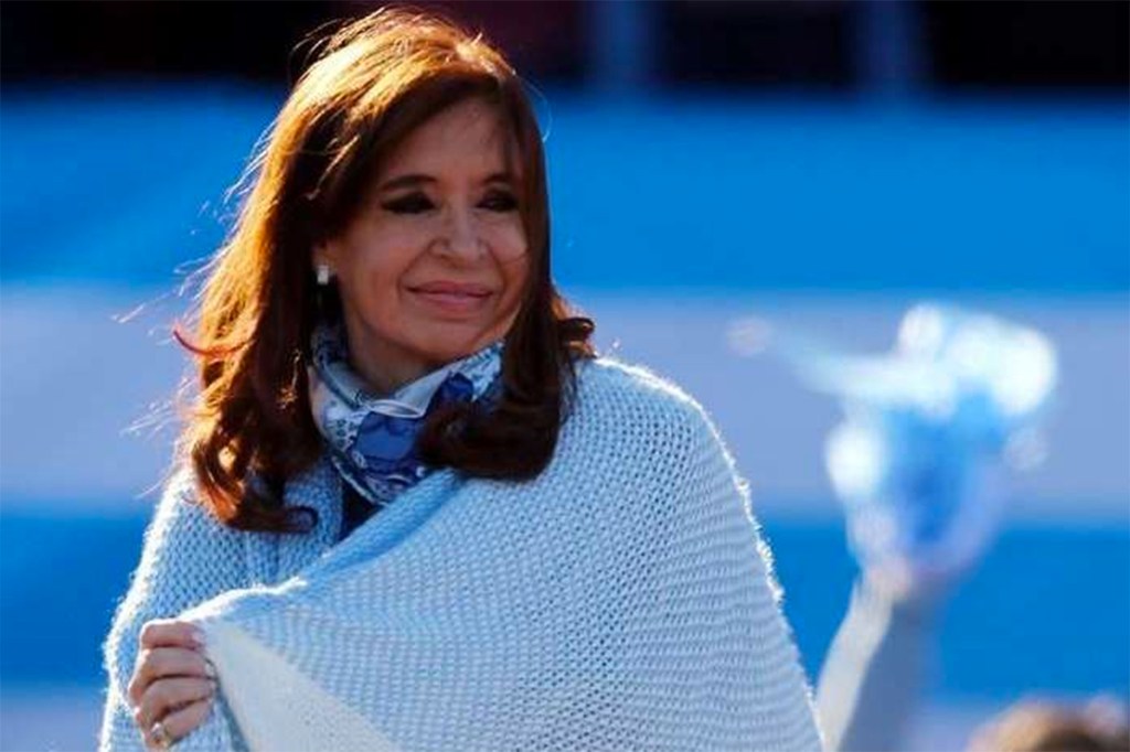 A ex-presidente da Argentina, Cristina Fernández de Kirchner