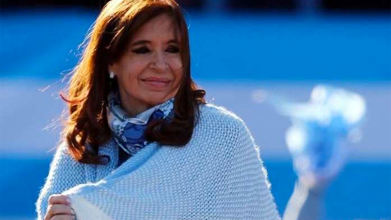 A ex-presidente da Argentina, Cristina Fernández de Kirchner