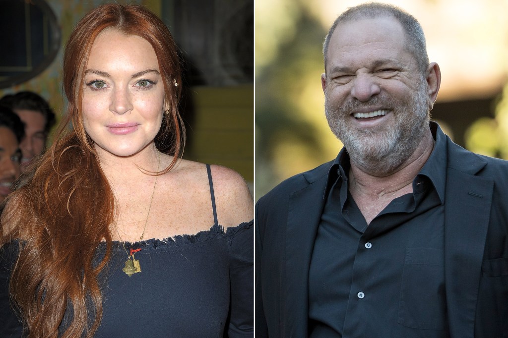 Lindsay Lohan e Harvey Weinstein