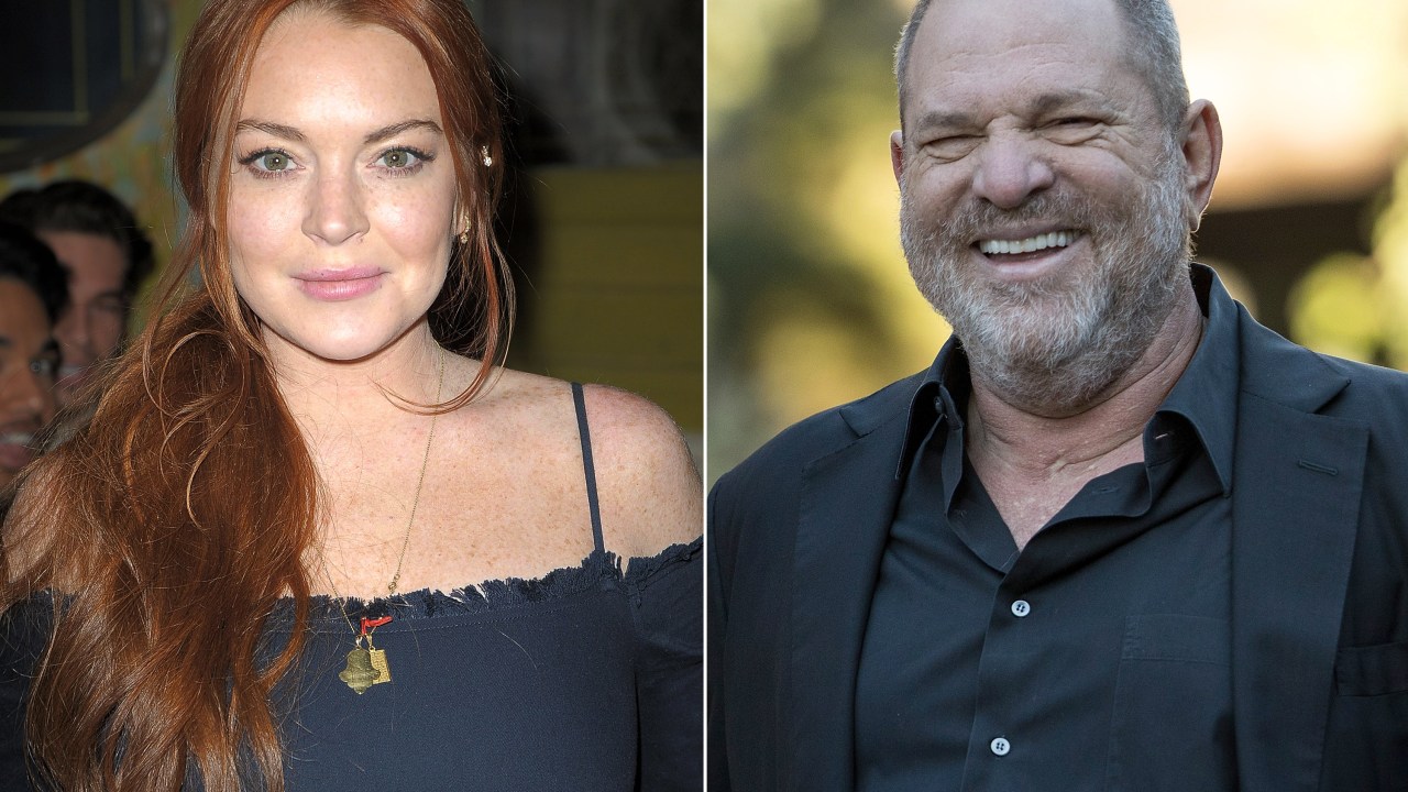 Lindsay Lohan e Harvey Weinstein