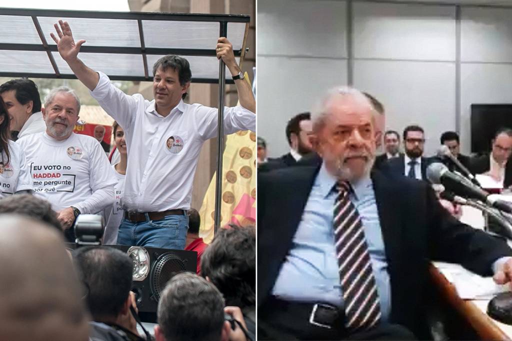 Lula, antes e depois
