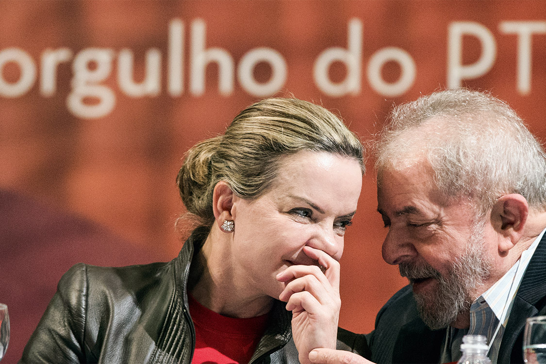 06/07/2017- Brasília- DF, Brasil- Presidenta, Gleisi Hoffmann, durante primeira reunião do novo Diretório Nacional do PT. reunião. Presidente Lula. Foto: Lula Marques/AGPT