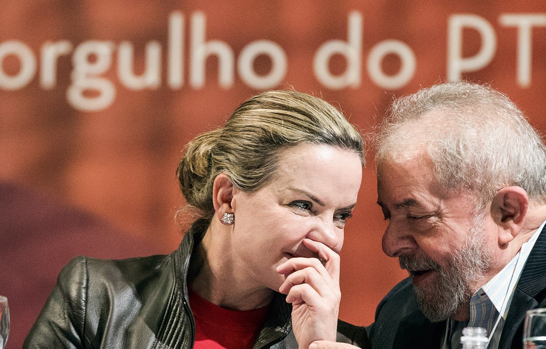 06/07/2017- Brasília- DF, Brasil- Presidenta, Gleisi Hoffmann, durante primeira reunião do novo Diretório Nacional do PT. reunião. Presidente Lula. Foto: Lula Marques/AGPT