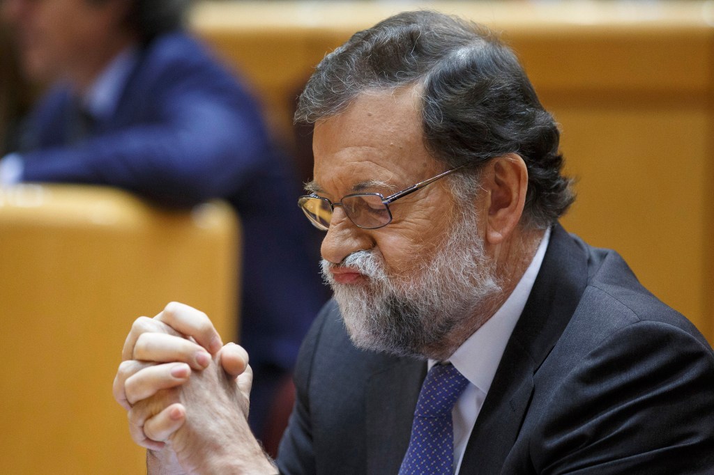O primeiro-ministro espanhol Mariano Rajoy