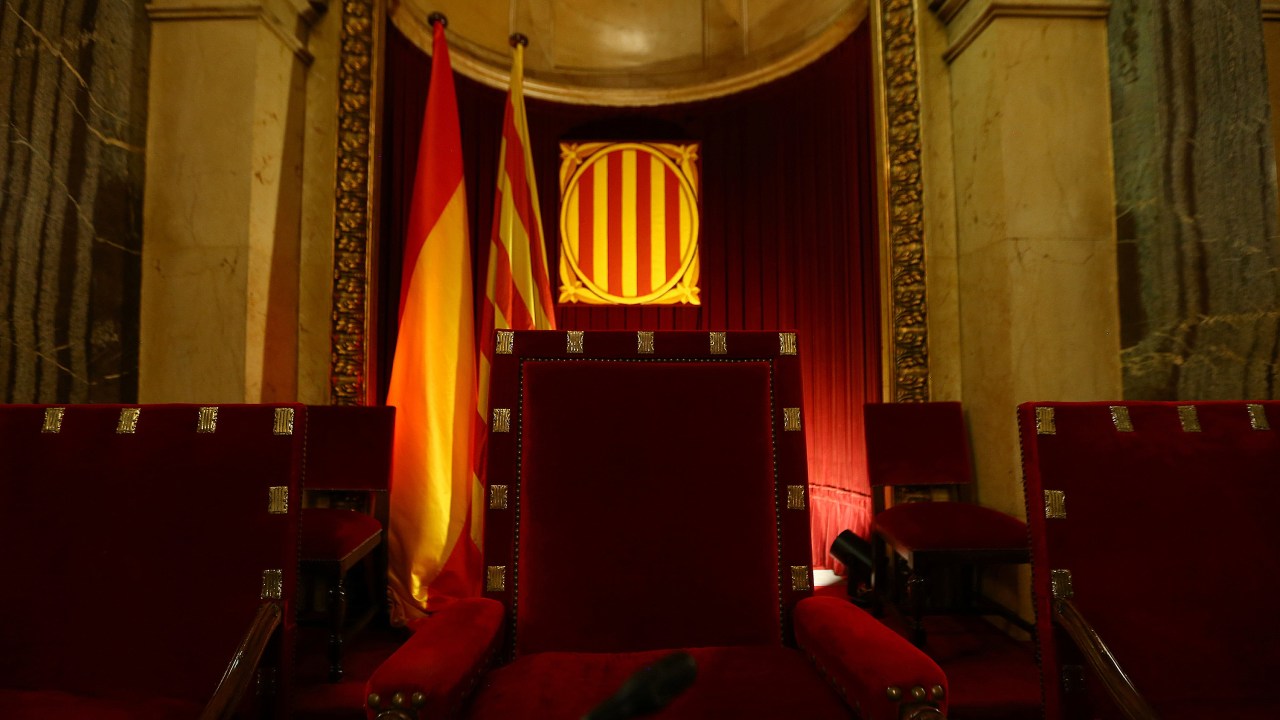 Parlamento Catalão em Barcelona