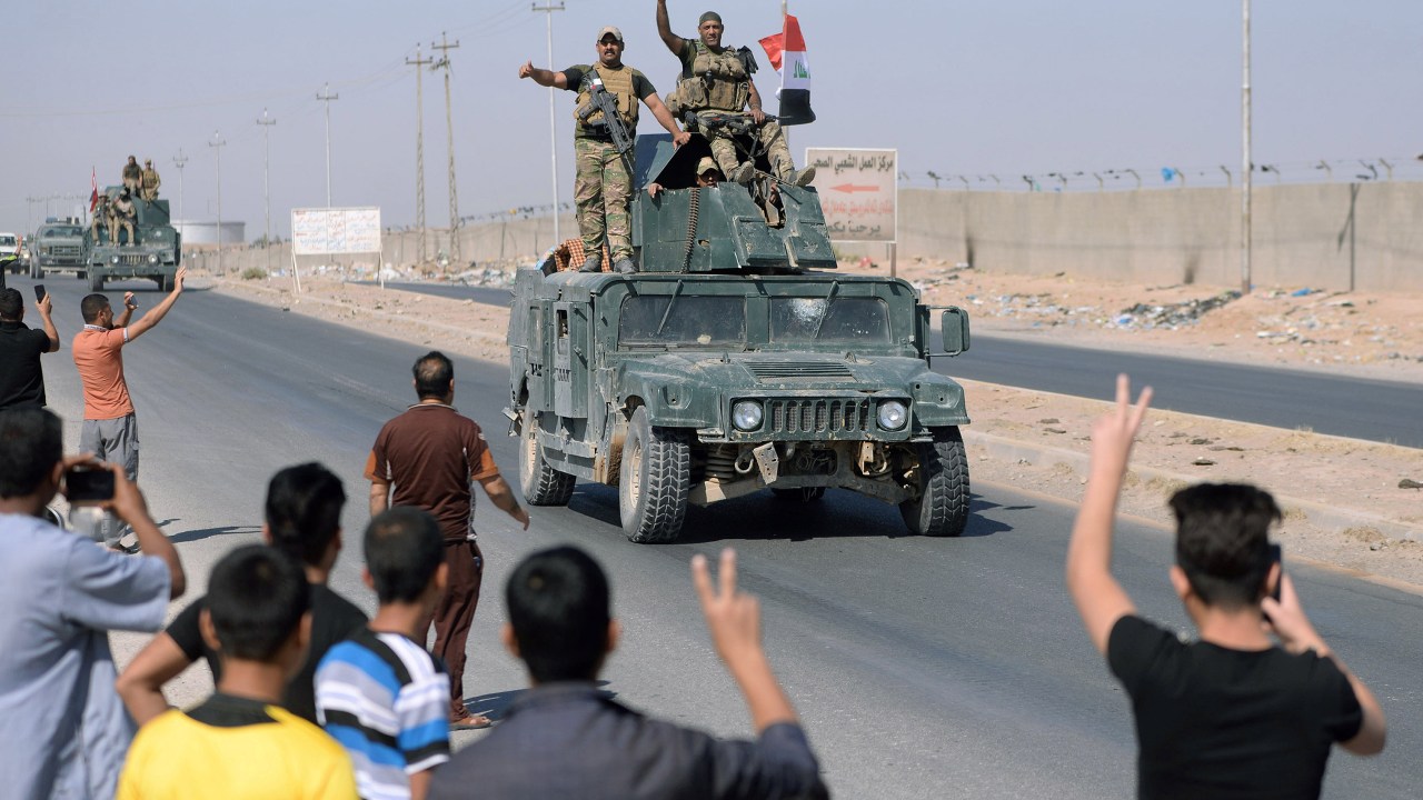 Forças do Iraque retomam cidade petrolífera de Kirkuk