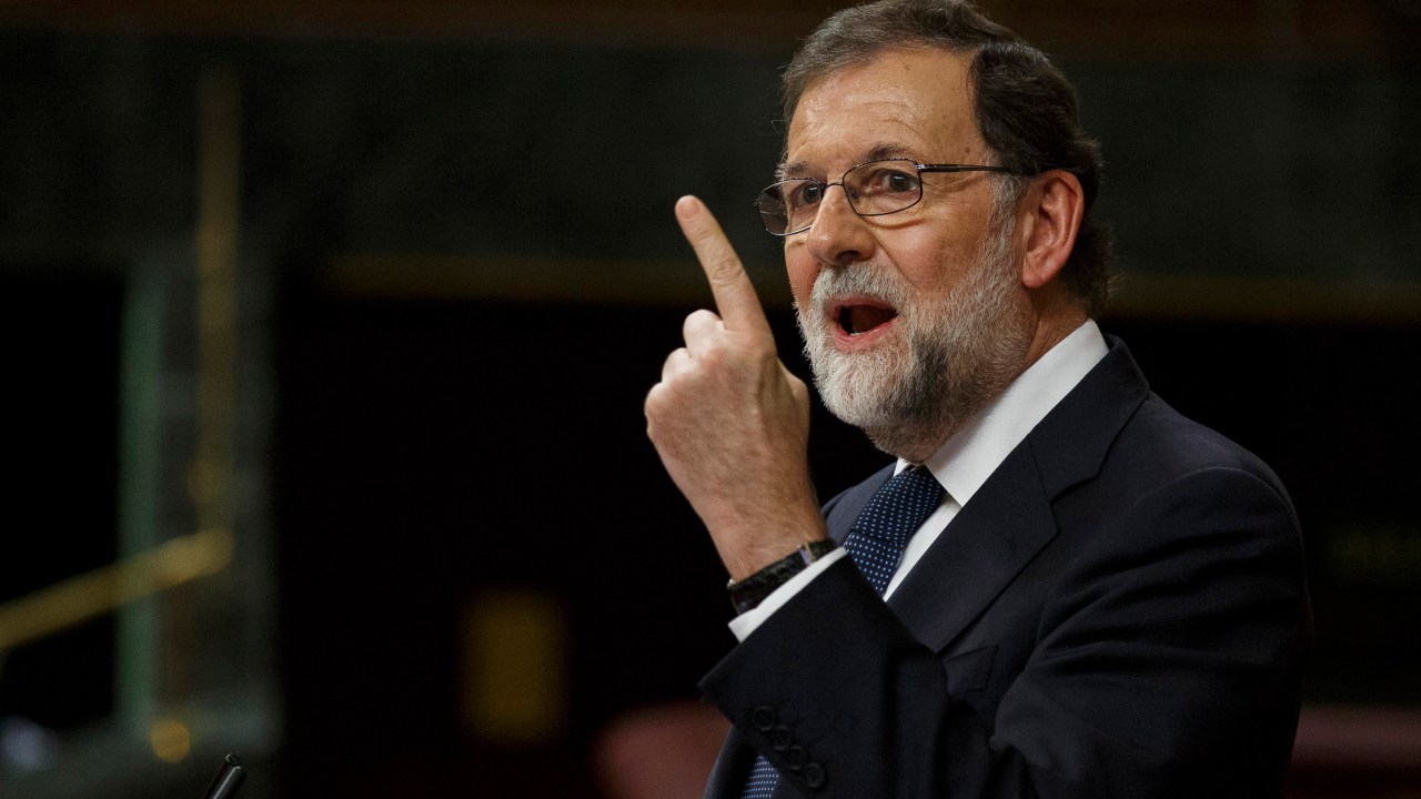 Independência - Catalunha - Espanha - Primeiro Ministro Espanhol Mariano Rajoy