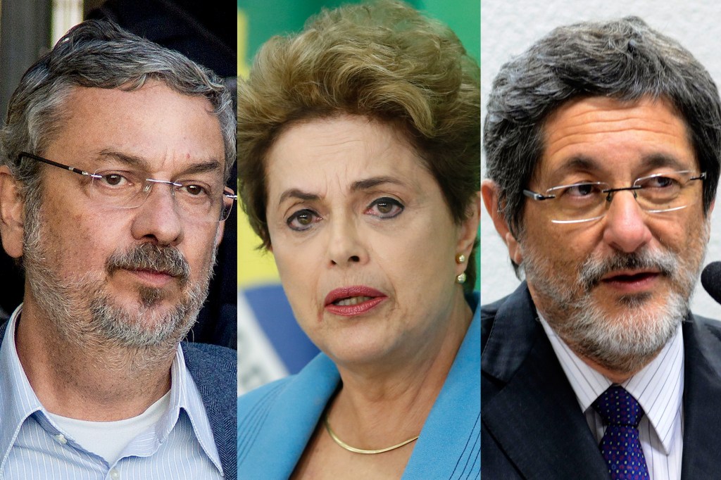 Antônio Palocci, Dilma Roussef e José Gabrielli