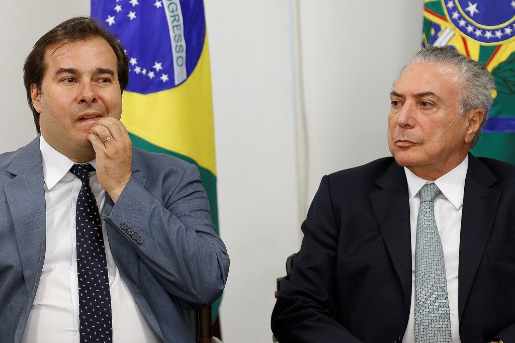 O presidente do Brasil, Michel Temer