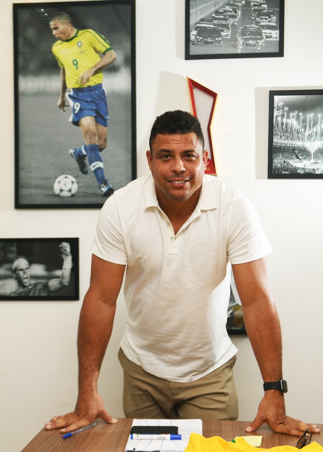 Ronaldo Luís Nazário de Lima, conhecido como Ronaldo Fenômeno em entrevista ao site de VEJA