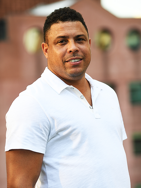Ronaldo Luís Nazário de Lima, conhecido como Ronaldo Fenômeno em entrevista ao site de VEJA Ronaldo Luís Nazário de Lima, conhecido como Ronaldo Fenômeno em entrevista ao site de VEJA