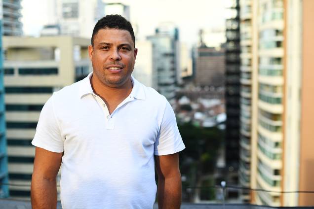 Ronaldo Luís Nazário de Lima, conhecido como Ronaldo Fenômeno em entrevista ao site de VEJA Ronaldo Luís Nazário de Lima, conhecido como Ronaldo Fenômeno em entrevista ao site de VEJA