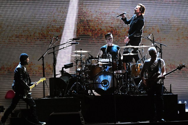 Show da banda irlandesa U2 em comemoração aos 30 anos do lançamento do CD "The Joshua Tree", no Estádio do Morumbi, em São Paulo (SP) - 19/10/2017