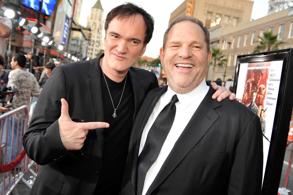 Quentin Tarantino e Harvey Weinstein