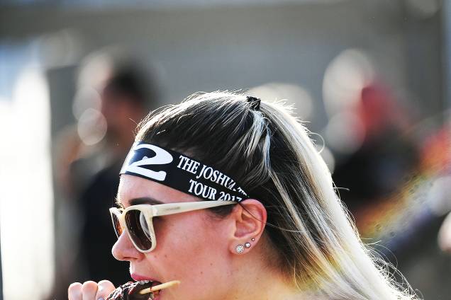 Movimentação de fãs da banda U2 em frente ao Estádio Cícero Pompeu de Toledo (Morumbi), zona sul de São Paulo (SP) - 19/10/2017 Movimentação de fãs da banda U2 em frente ao Estádio Cícero Pompeu de Toledo (Morumbi), zona sul de São Paulo (SP) - 19/10/2017