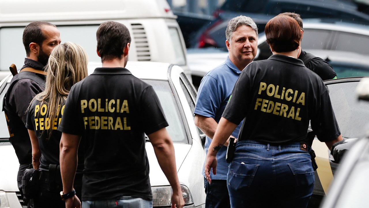Anthony Garotinho chega à sede da Polícia Federal, RJ