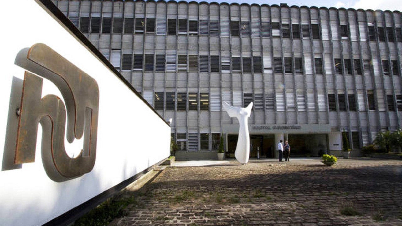 Fachada do Hospital Universitário da Universidade de São Paulo (USP)