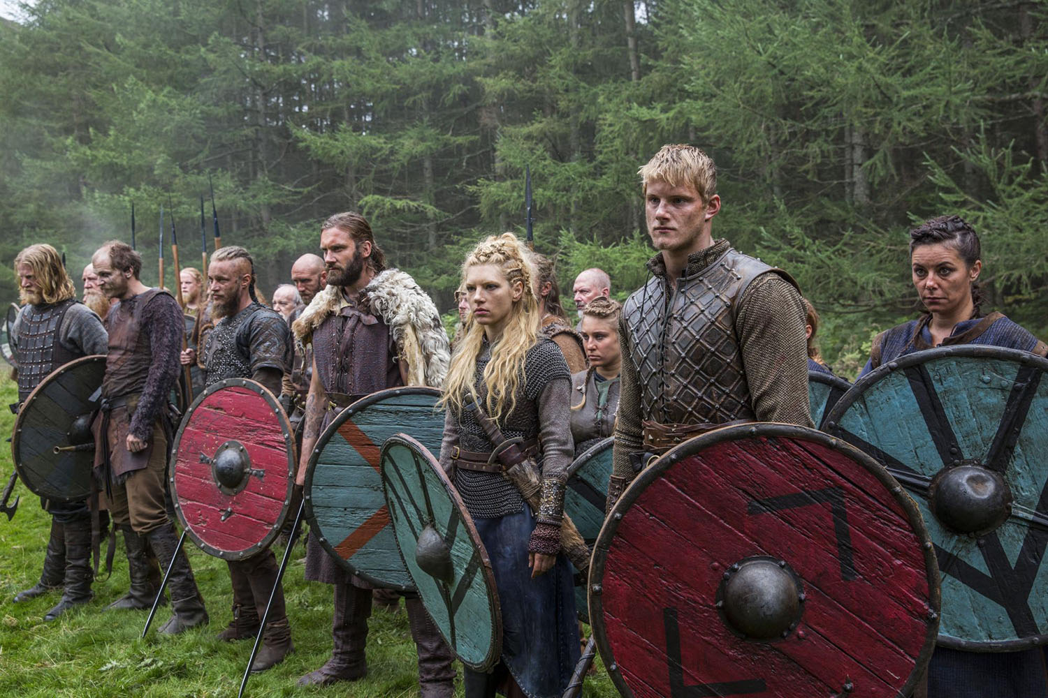 Cena da série 'Vikings'