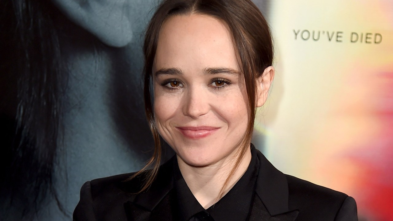 A atriz Ellen Page