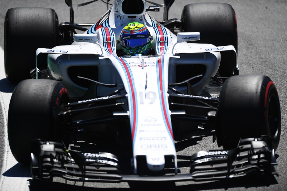 O piloto Felipe Massa, da Williams, durante o Grande Prêmio do Brasil em Interlagos - 12/11/2017