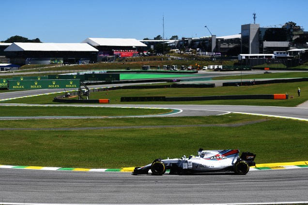 O piloto Felipe Massa, da Williams, durante o Grande Prêmio do Brasil em Interlagos - 12/11/2017