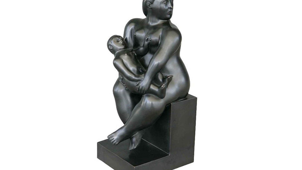 Escultura 'Maternidade' de Fernando Botero