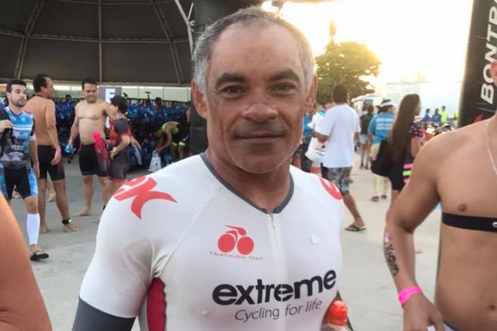 Genilson Lima, 48 anos, triatleta que desapareceu durante prova aquática na Praia Formosa em Fortaleza, Ceará