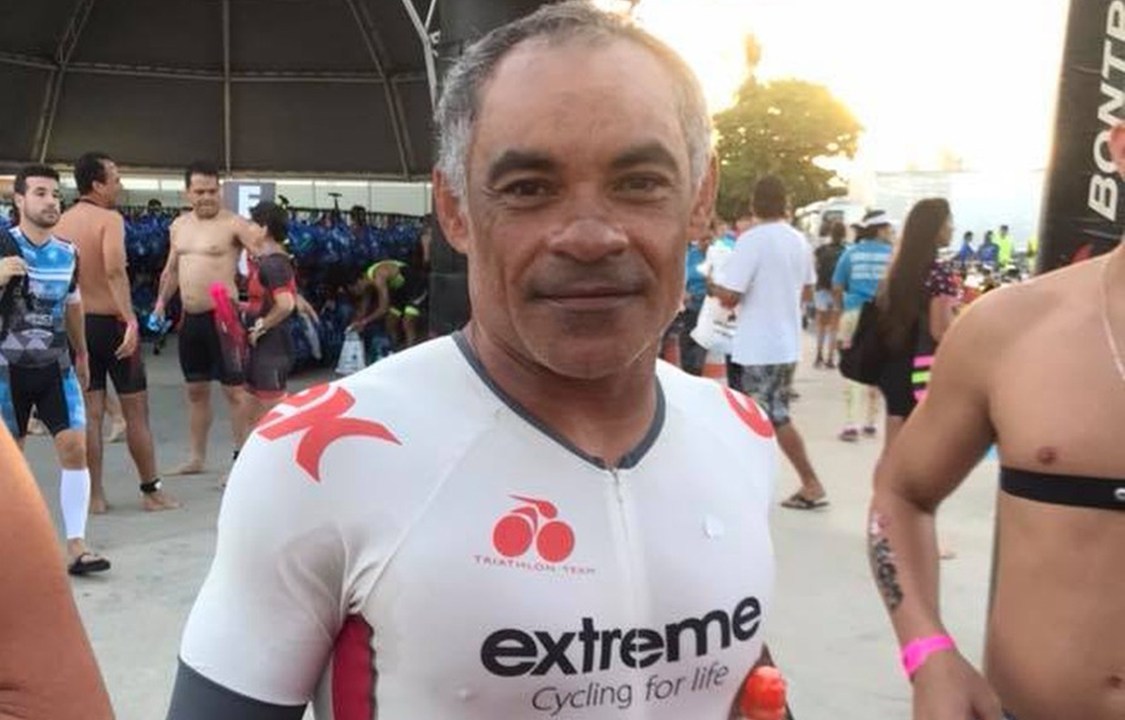 Genilson Lima, 48 anos, triatleta que desapareceu durante prova aquática na Praia Formosa em Fortaleza, Ceará