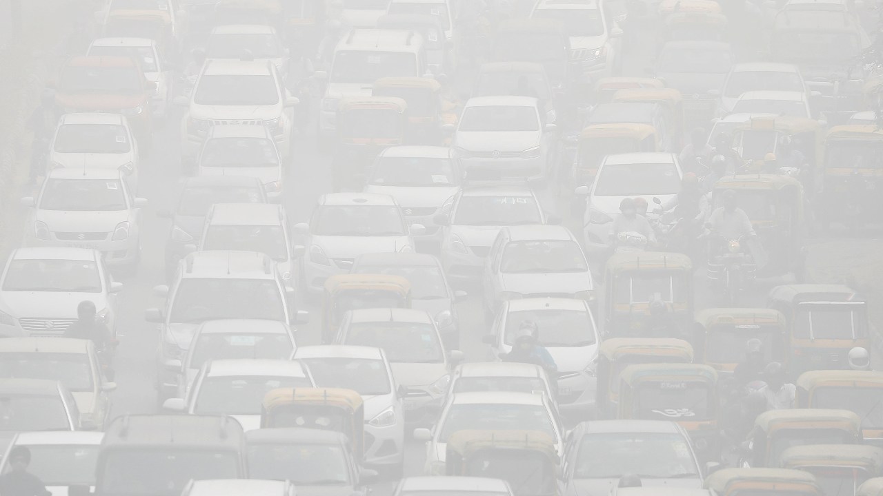 Imagens do dia - Poluição na Índia