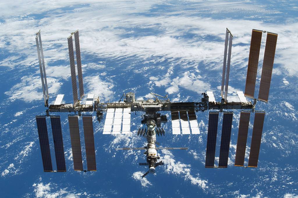 A Estação Espacial Internacional: convívio pacífico de nações.