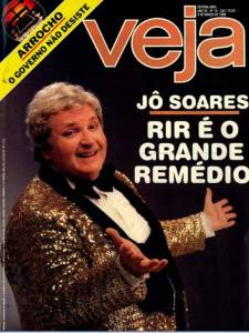 Jô Soares foi capa de VEJA em março de 1988