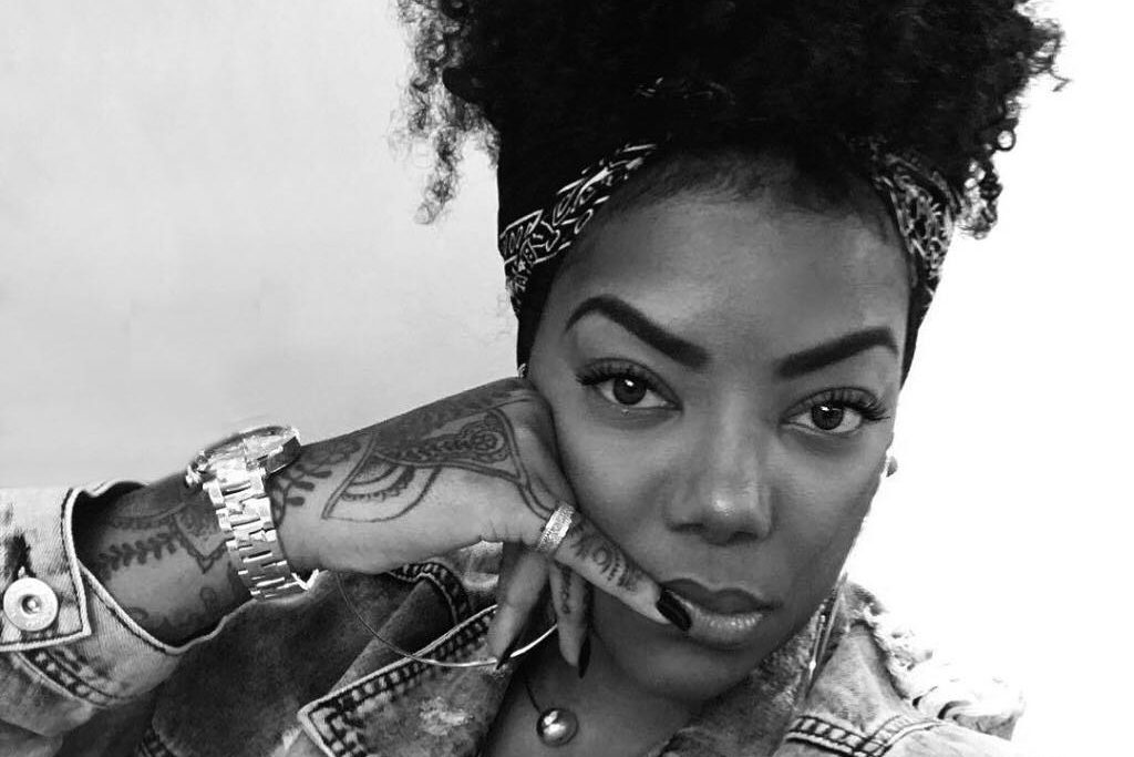 A cantora Ludmilla
