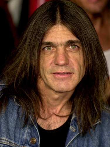 O guitarrista da banda AC/DC, Malcolm Young, em Hollywood - 15/09/2000