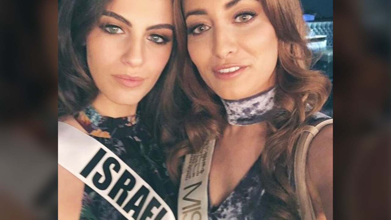Miss Israel e Miss Iraque