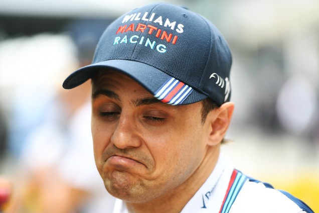 O piloto brasileiro Felipe Massa da Williams no Autódromo de Interlagos antes do início dos treinos para o Grande Prêmio do Brasil de Fórmula 1
