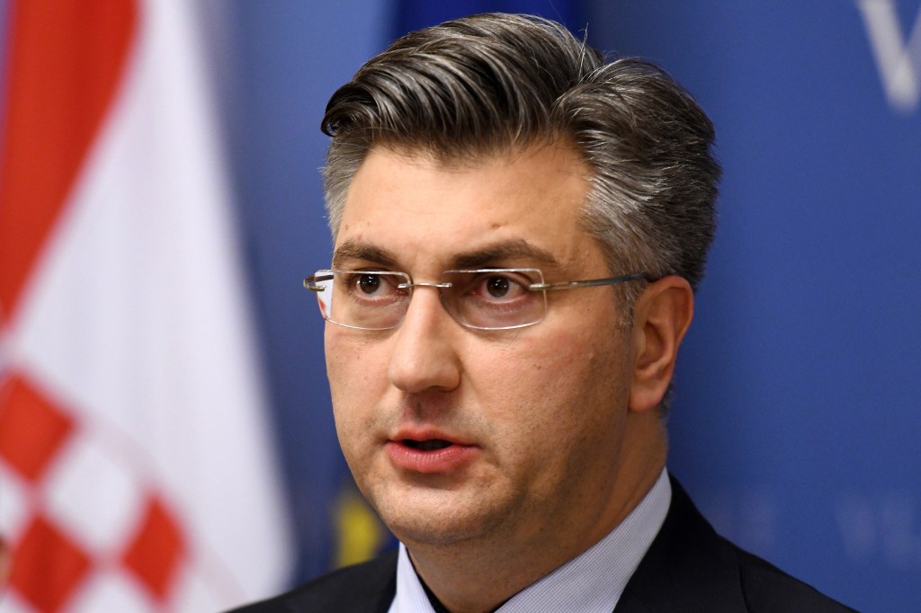 Primeiro-ministro croata, Andrej Plenkovic