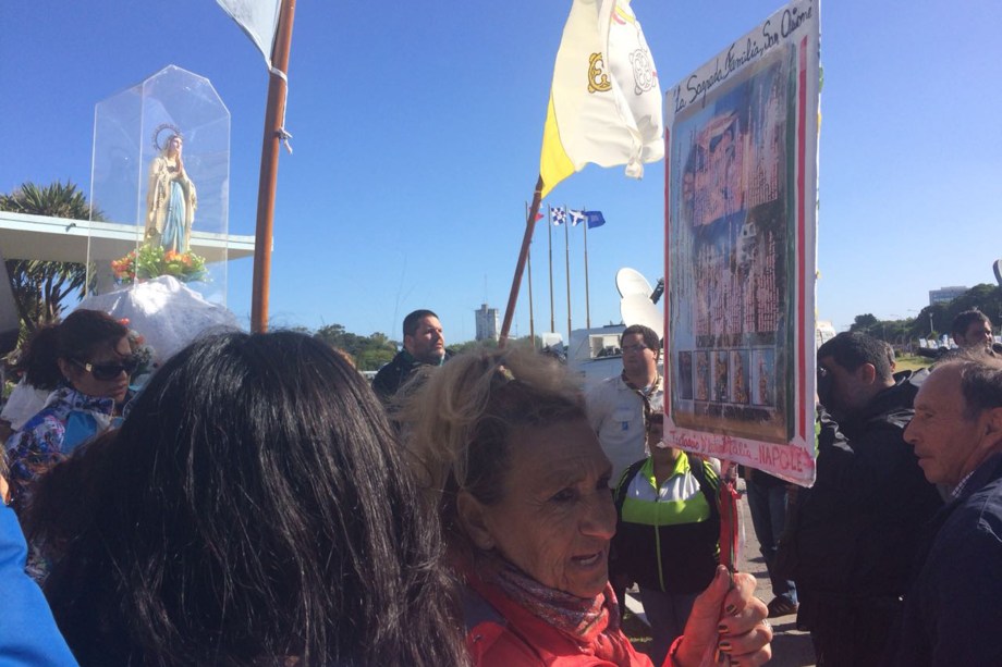 Procissão e vigília pelos submarinistas em Mar del Plata - 24/11/2017