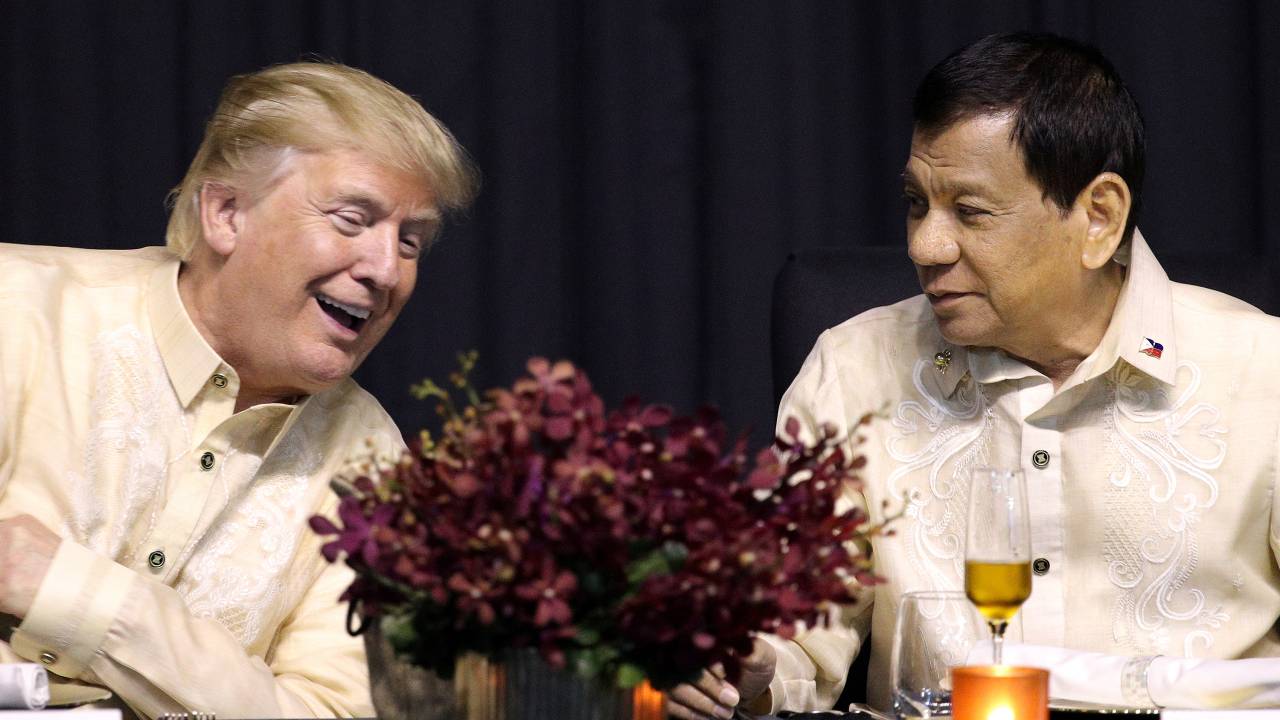 Donald Trump e Rodrigo Duterte