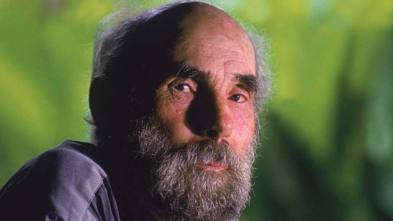 O artista plástico Frans Krajcberg